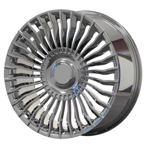 2024 année Chine fabricant chrome capuchon flottant T6061 aluminium forgé <span class=keywords><strong>jante</strong></span> pour suv - Product Image 4