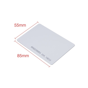 White Blank <strong>125KHZ</strong> EM ID HID <strong>RFID</strong> Door Access Control Card ID Card - Product Image 5