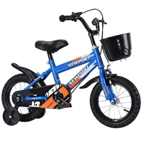 Vélo pour enfants SY à bas prix, cadre en acier, 12, 14, 16, 18 pouces, vélo de descente, vélo à 4 roues pour enfants de 3 à 8 ans