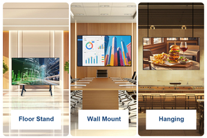 Màn hình LED TV quảng cáo khổng lồ độ phân giải cao P0.9 P1.25 P1.56, kích thước 108/136/163 inch, dùng cho phòng họp - Product Image 6