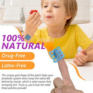 Bán buôn 36pcs trẻ em người lớn côn trùng cắn vá ma thuật tự nhiên ngứa cứu trợ các bản vá lỗi cho muỗi ve <span class=keywords><strong>midges</strong></span> sandflies - Product Image 5