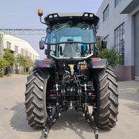 Trattori Agricoli di Alta Qualità 35HP 50HP 70HP 80HP 100HP 120HP 4x4 con Cabina, Mini Trattore a Quattro Ruote