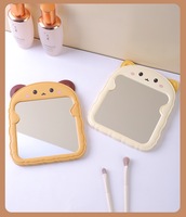 Miroir mural décoratif personnalisé en forme de chat en verre pour table, mignon et kawaii, pour la chambre des femmes, utilisation sur bureau