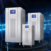 Régulateur de tension automatique statique SVC AC 30kVA 50kVA en cuivre, stabilisateur sans contact avec écran LCD et contrôle DSP
