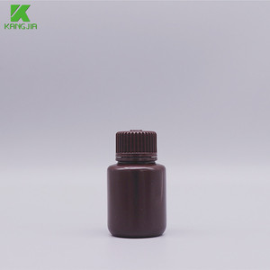 Botella de reactivo de plástico HDPE marrón ámbar de boca ancha graduada Sun <span class=keywords><strong>Trine</strong></span> de 8ml, 15ml, 30ml, 60ml, 125ml, 250ml, 500ml, 1000ml, con 3 años de garantía - Product Image 1