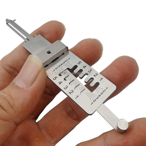 Lishi Jason Hillier <span class=keywords><strong>Ingersoll</strong></span> 2 en 1 Pick and Decoder Door Lock Pick Decoder Unlock Tool - Product Image 6