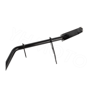 Gloss Black Footrest Bracket Fussrastentraeger Tuning for Simson S50 S51 S70 S53 S83 Enduro for Ost DDR - Product Image 5