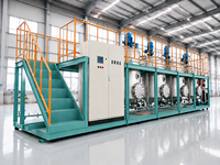 Système de mélange d'huiles lubrifiantes automatique avec contrôle PLC, usine de mélange d'huiles moteur personnalisée