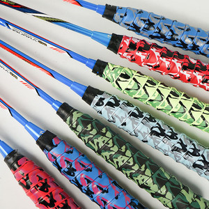 Ruban adhésif multicolore pour <span class=keywords><strong>raquette</strong></span> de badminton et tennis, adhésif, camouflage, colle antidérapante pour les mains - Product Image 2