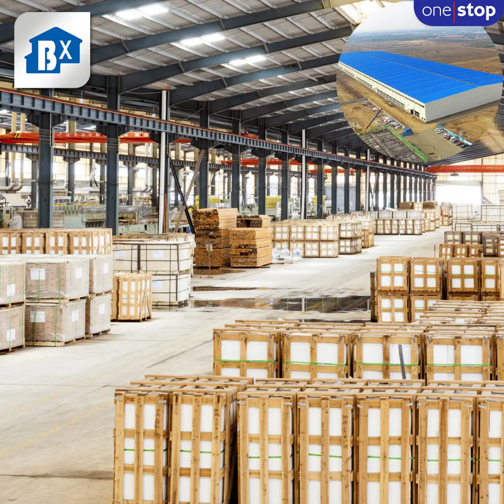 Large Span Steel Structure Warehouse Logistic , Logistics Africa Warehouse | Professional Team Service