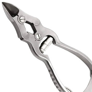 Customized Finger Nail Plier Curved Blade Stainless Steel Professional Wide Jaw Opening Durable <b>Cuticle</b> Trimming <b>Tool</b> - Product Image 2