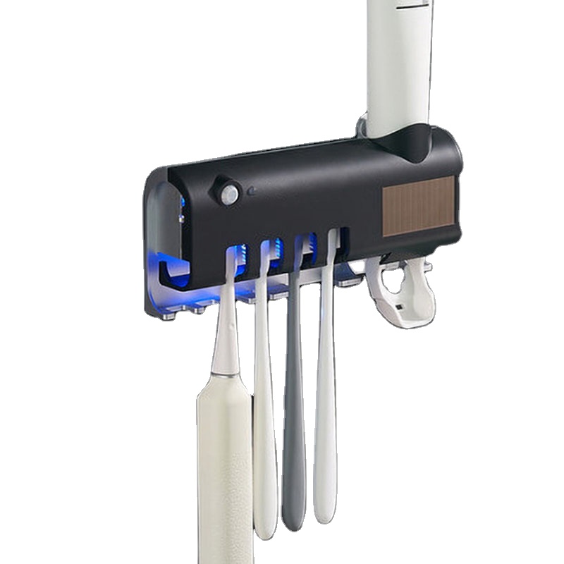 Настенный Электрический автоматический Стерилизатор зубных щеток для дезинфекции, дозатор для зубной пасты 5 шт./компл. многофункциональная полка для ванной комнаты