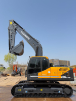 Bon état utilisé résistant de l'excavatrice 22Ton de chenille de Hyundai 220LC-9s