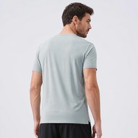 T-shirt de sport pour homme de haute qualité, personnalisé avec logo imprimé, respirant, en tissu 100% polyester, anti-humidité, pour la course à pied et la salle de sport