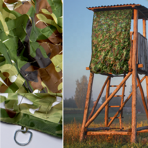 Lưới Ngụy Trang Rừng Rậm Lưới Rằn Ri Để Săn Bắn Cắm Trại Che Nắng Trang Trí Tiệc 2x3M - Product Image 2