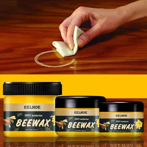 EELHOE OEM y ODM Cera líquida para el suelo Cuidado de la madera Crema de cera de abeja Cera de cuidado suave para el suelo