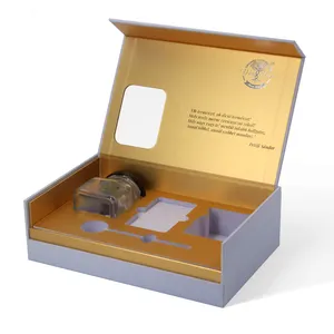 Scatola regalo di imballaggio del barattolo di vetro della bustina del miele del cartone personalizzato scatola di imballaggio del barattolo di bottiglia di miele vuota di lusso