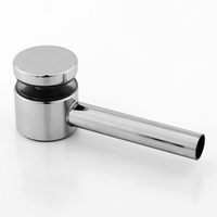 Accesorios de pasamanos de acero inoxidable gran oferta en Perú para conector de vidrio a pasamanos para soporte de balaustrada de balcón