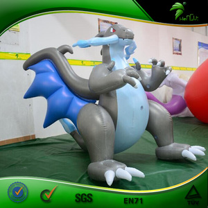 Personnages gonflables 5 k, Dragon gonflable avec ailes, jouet d'animal, personnages de <span class=keywords><strong>Pokemon</strong></span> et d'air - Product Image 2