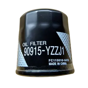 Filter Oli Mobil 90915-YZZJ1, Suku Cadang Mesin OEM untuk Corolla 1NZ 2NZ 1ZR 2ZR 3ZR 1ZZ 3ZZ