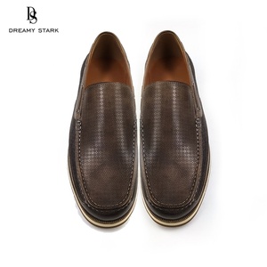 Dreamy Stark New Fashion <b>Men</b> Customization New Product Business Formal Leather Soft Flat Casual <b>Men's</b> <b>Dress</b> Shoes - Product Image 3