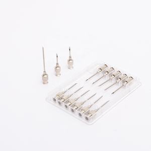 Jarum <span class=keywords><strong>Luer</strong></span> <span class=keywords><strong>Lock</strong></span> Baja Tahan Karat untuk Hewan Jarum Veteriner Sharpvet dengan Hub Berlekuk Bulat Jarum Hipodermik - Product Image 2