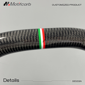 Volante de Fibra de Carbono Personalizado para Alfa Romeo Giulia Ti AWD, Romeo Stelvio Sport, Stelvio Veloce Q4 2018-2026, Mejora del Interior - Product Image 4