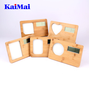 Reloj Digital de Madera para Sublimación Térmica, Reloj de Mesa de Madera para Imprimir, Decoración de Mesa para el Hogar, Regalo Conmemorativo con Foto - Product Image 2