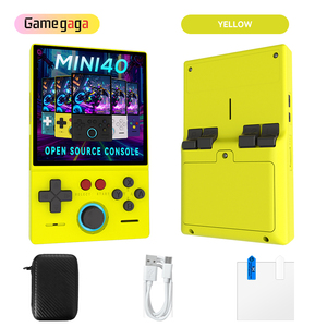 เครื่องเล่นเกมพกพา X MINI40 Retro หน้าจอ 4.0 นิ้ว ความละเอียด 720*720 ชิป RK3326 โอเพ่นซอร์ส แบตเตอรี่ 4000mAh เกมมากกว่า 180,000 เกม รองรับอีมูเลเตอร์มากกว่า 30 ตัว - Product Image 6