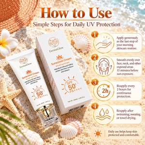 <span class=keywords><strong>Crema</strong></span> <span class=keywords><strong>Solare</strong></span> SPF <span class=keywords><strong>50</strong></span>+ PA++++ a Largo Spettro <span class=keywords><strong>con</strong></span> Ossido di Zinco, <span class=keywords><strong>Protezione</strong></span> UVA UVB per <span class=keywords><strong>Viso</strong></span> e Corpo, Etichetta Privata - Product Image 5