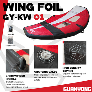 Planche de surf hydrofoil en fibre de carbone 5M2 avec poignée pour le kitesurf, le parawing, le windfoil, le <span class=keywords><strong>parapente</strong></span> et le wingfoil - Product Image 3