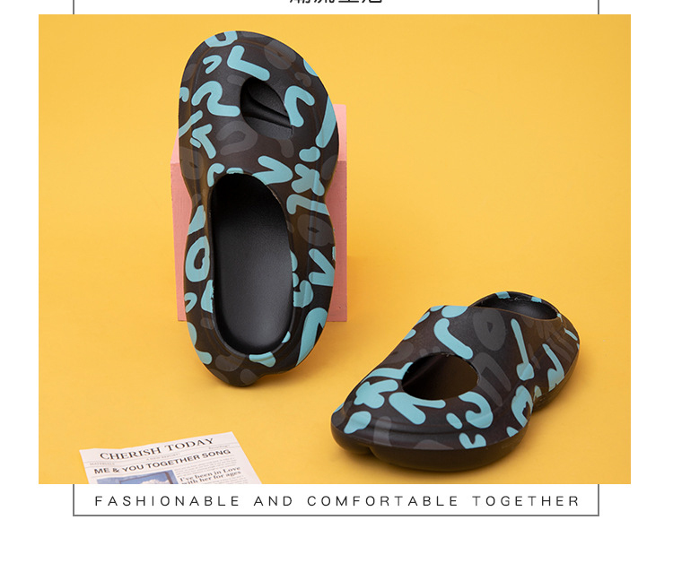Custom Printing Women Sandals Summer Slippers Beach Shoes EVA Slippers and Sandals for Ladies