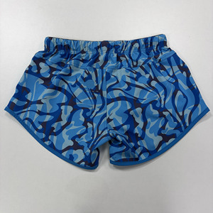 Shorts de Pesca para Mujer, Azul Camuflaje, Altamente Elásticos, Cintura con Cordón Ajustable, Resistentes a la Decoloración, Transpirables, para Viajes de Pesca - Product Image 3
