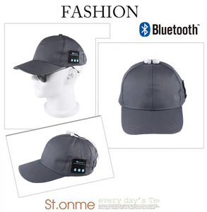 Écouteurs et Casques Stéréo HD <span class=keywords><strong>Sans</strong></span> <span class=keywords><strong>Fil</strong></span> Bluetooth pour le Sport avec Micro Intégré, Casquette de Baseball avec Musique Intégrée - Product Image 5