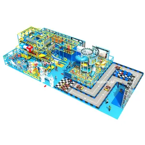 इनडोर खेल का मैदान उपकरण निर्माता बच्चों इंटरैक्टिव खेल गेंद गड्ढे मुलायम खेलने केंद्र आधुनिक मनोरंजन पार्क हिंडोला - Product Image 4