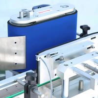 DMHA Ampullen Etikettiermaschine Cremedose Flaschen Etikettierer Machine Automatische Flasche Machine a Etiquete Automatique