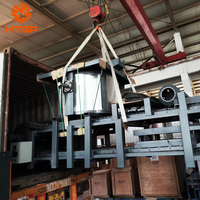 Fourneau de fusion à induction pour aluminium de rebut, 100-300 kg, industriel, pour machine de coulée d'alliages d'aluminium et recyclage de fil de cuivre