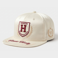 Gorra Snapback de Satén Premium de 6 Paneles, Estructurada, con Logotipo Bordado en 3D, Satén Brillante, Logotipo Personalizado, Estilo Hip Hop, Streetwear