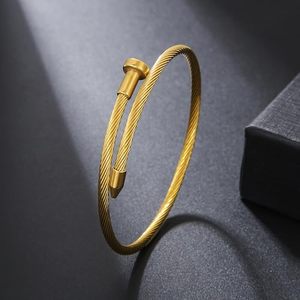 A.D. <span class=keywords><strong>Allen</strong></span> & Danmi - Juego de Brazaletes de Moda para Mujer, Chapados en Oro de 18K, Flexibles, Anchos, con Diseño de Amor - Product Image 3