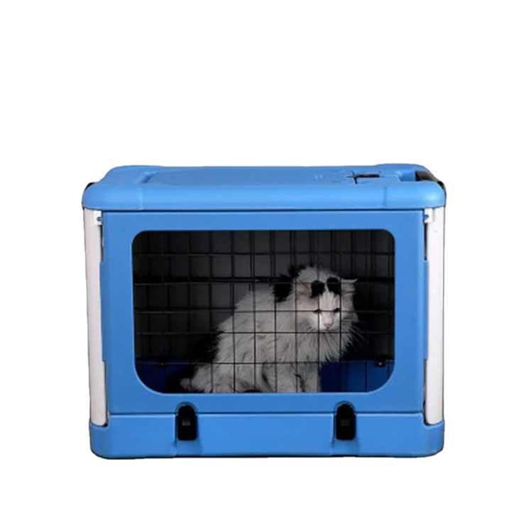 Foldable Pet Cage Outdoor Twoway Door Dog Cat Airline Pet Flight Case Sustainable And Easy To