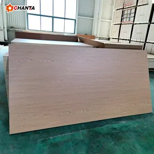 18mm 4x8 Mdf With Melamine Film Sheet Melamine Laminated Mdf Board For Furniture And Kitchen Cabinet