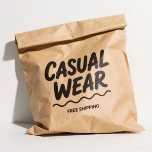 Sacs personnalisés 2025 en polyéthylène écologique, biodégradables, imperméables, résistants à l'humidité et durables pour chaussettes et chaussures, avec logo couleur personnalisé et impression sérigraphique - Product Image 4