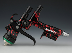 ปืนพ่นสีระบบลม AIR GREEN แรงดันสูง HVLP หัวฉีดขนาด 1.<span class=keywords><strong>3</strong></span> มม. สำหรับงาน DIY ความจุ 600 มล. ใช้กับสีน้ำได้  วัสดุพลาสติก - Product Image 3