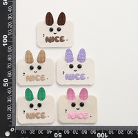 Erkoumi vente en gros 2025 nouveauté étiquettes en tissu de dessin animé mignon patchs tissés polyvalents pour enfants sacs chapeaux vêtements accessoires