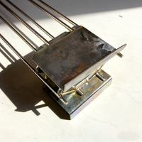 Cage filtrante plate pour sac filtrant de dépoussiéreur