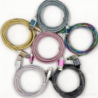 Cable de Datos USB 2.0 Tipo-C de 2 Metros, de Poliuretano (PU) y Cuero, de Alta Calidad, Marca Togudu T-155, para Sincronización de Teléfonos Móviles iOS y Computadoras, Venta al Por Mayor