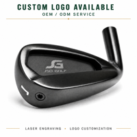 Fers de golf personnalisés OEM en acier inoxydable moulé en deux parties avec face usinée CNC pour hommes et femmes golfeurs