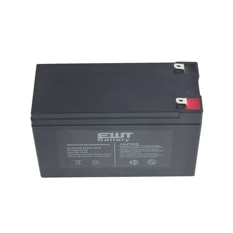 Werkseitige Versorgung 12V 12Ah 15Ah Lithium-Eisenphosphat-Batterie IFR26650 12,8 V 10ah Lifepo4 Lithium-Batterie pack