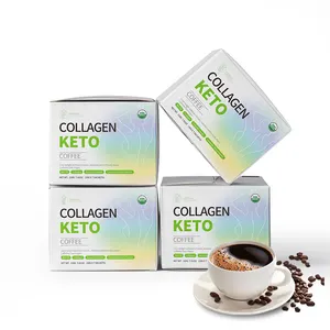 Customizable Packaging and Labeling OEM Private Label Collagen Keto coffee weight loss Keto coffee