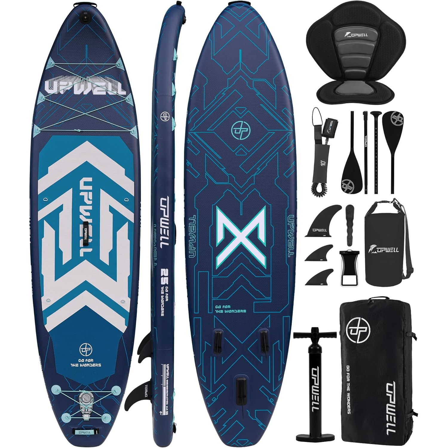 Mecha azul 350*89*15cm